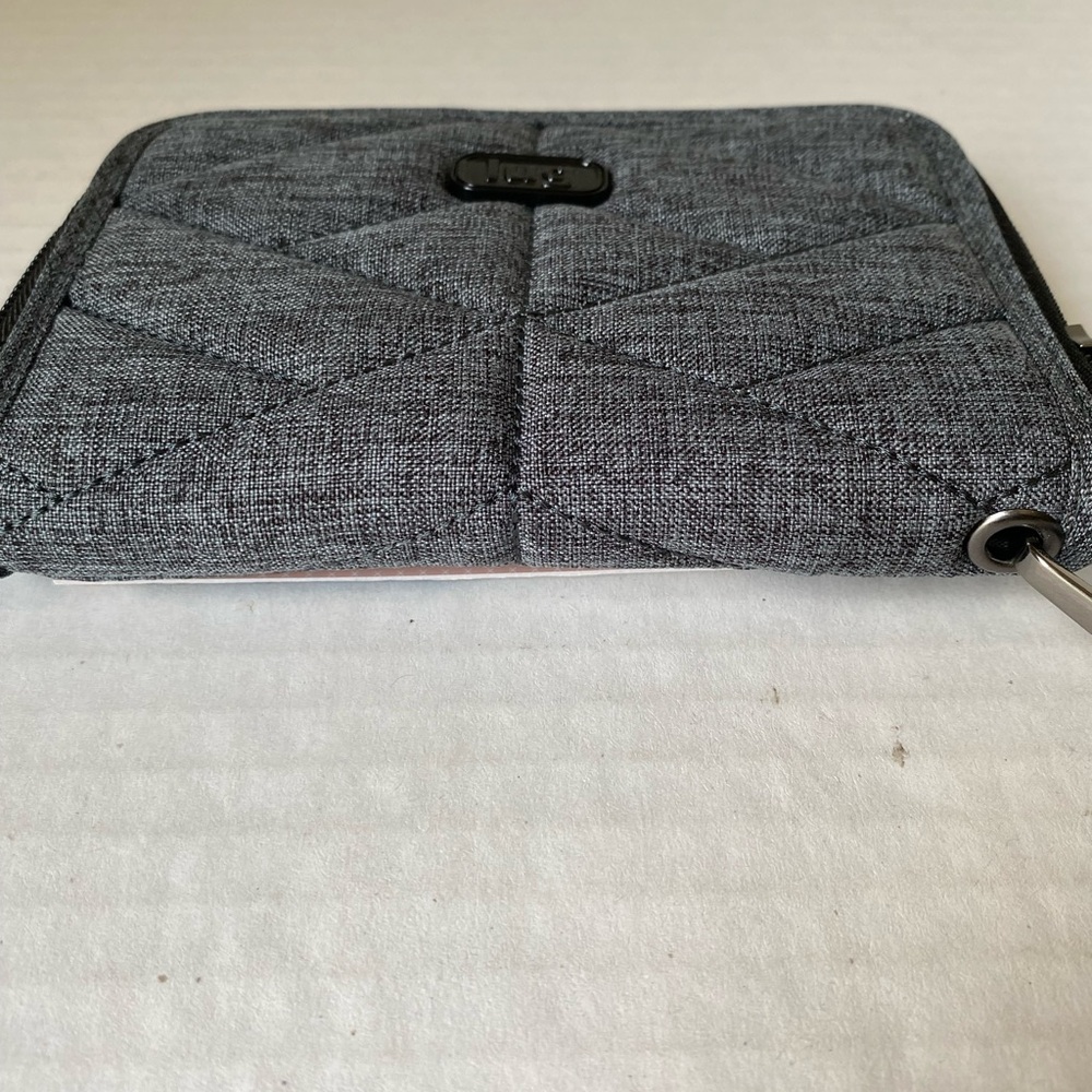 Lug Rodeo 2 Wallet Wristlet Heather Grey New - Picture 9 of 16